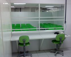 Divisória de escritório com guichê na Vila Anastácio
