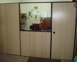 Divisórias de escritório com porta na Vila Sônia
